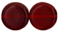 Dime Beads 8 x 3mm : Ruby