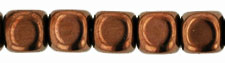 Cubes - 7 x 5mm : Dk Bronze