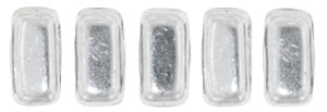 CzechMates Bricks 6 x 3mm : Silver