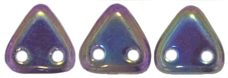 CzechMates Triangle 6mm : Iris - Purple