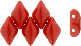 GEMDUO 8 x 5mm : Opaque Red