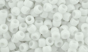 Matubo Seed Bead 7/0 : Opaque White