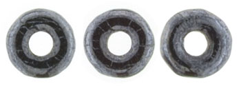 Ring Bead 1/4mm Tube 2.5" : Hematite