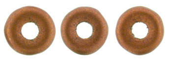 Ring Bead 1/4mm Tube 2.5" : Matte - Metallic Antique Copper