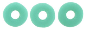 Ring Bead 1/4mm Tube 2.5" : Matte - Turquoise