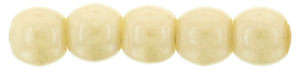 Round Beads 2mm : Luster - Opaque Champagne