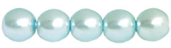 Pearl Coat - Round 4mm : Pearl - Baby Blue