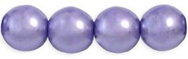 Pearl Coat - Round 6mm : Pearl - Lilac