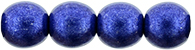 Round Beads 6mm : ColorTrends: Saturated Metallic Lapis Blue