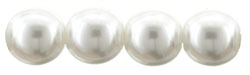 Pearl Coat - Round 8mm : Pearl - Snow