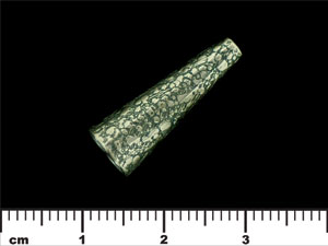 Splatter Texture Cone Finding 23/19mm : Antique Silver