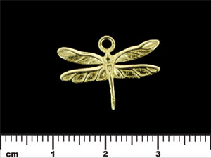 Dragonfly Pendant 15/22mm : Brass