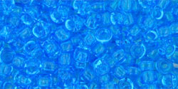 TOHO Round 8/0 : Transparent Dk Aquamarine