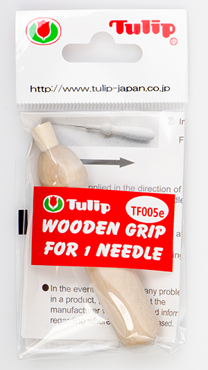 Tulip - Wooden Grip : For 1 Needle