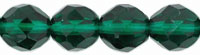 Fire-Polish 8mm : Emerald