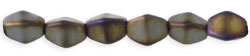 Pinch Beads 5 x 3mm : Matte - Iris - Brown
