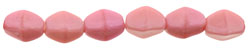 Pinch Beads 5 x 3mm : Carnation Pink