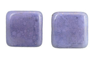 Large Flat Squares 20mm : Milky Alexandrite - Moon Dust