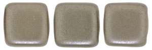 CzechMates Tile Bead 6mm : Pearl Coat - Brown Sugar