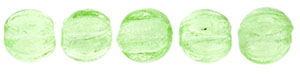 Melon Round 3mm : Peridot