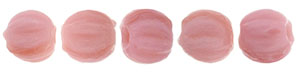 Melon Round 3mm : Coral Pink