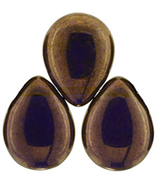 Pear Shaped Drops 16 x 12mm : Patina - Tanzanite