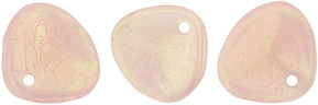 Rose Petals 8 x 7mm : Sueded Olive Milky Pink