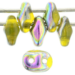 SuperDuo 5 x 2mm : Jonquil - Vitral