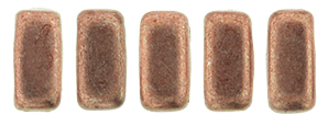 CzechMates Bricks 6 x 3mm : ColorTrends: Saturated Metallic Butterum