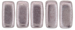 CzechMates Bricks 6 x 3mm : ColorTrends: Saturated Metallic Almost Mauve