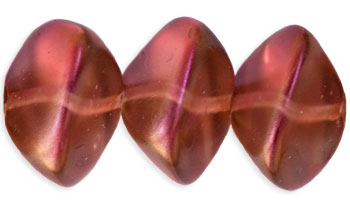 Wonky Oval 15 x 11mm : ColorTrends - Guava
