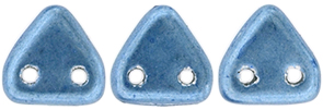 CzechMates Triangle 6mm Tube 2.5" : ColorTrends: Saturated Metallic Little Boy Blue