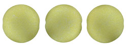 Cushion Round 14mm : ColorTrends: Satin Metallic Chartruese