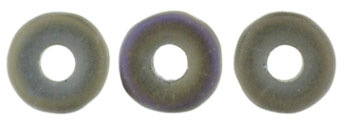 Ring Bead 1/4mm Tube 2.5" : Matte - Iris - Brown
