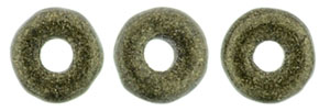 Ring Bead 4 x 1mm : Metallic Suede - Gold