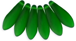 Dagger 16 x 5mm : Matte - Green Emerald