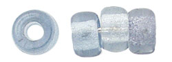 Roll Beads 6mm : Luster - Transparent Blue