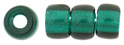Roll Beads 6mm : Emerald