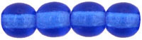 Round Beads 4mm : Sapphire