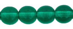 Round Beads 6mm : Emerald