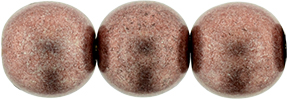 Round Beads 8mm : ColorTrends: Saturated Metallic Butterum