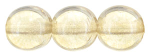 Round Beads 8mm : Luster - Transparent Champagne