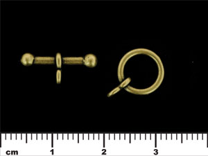 Old World Toggle : Antique Brass
