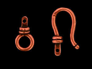 Hook Cap Insert Toggle : Antique Copper