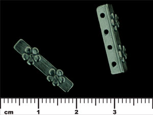 Four Hole Spacer Bar 21/5mm : Gun Metal