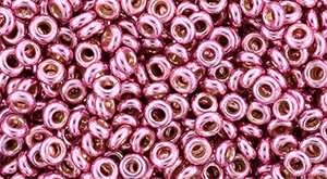 TOHO Demi Round 8/0 3mm Tube 2.5" : PermaFinish - Galvanized Pink Lilac